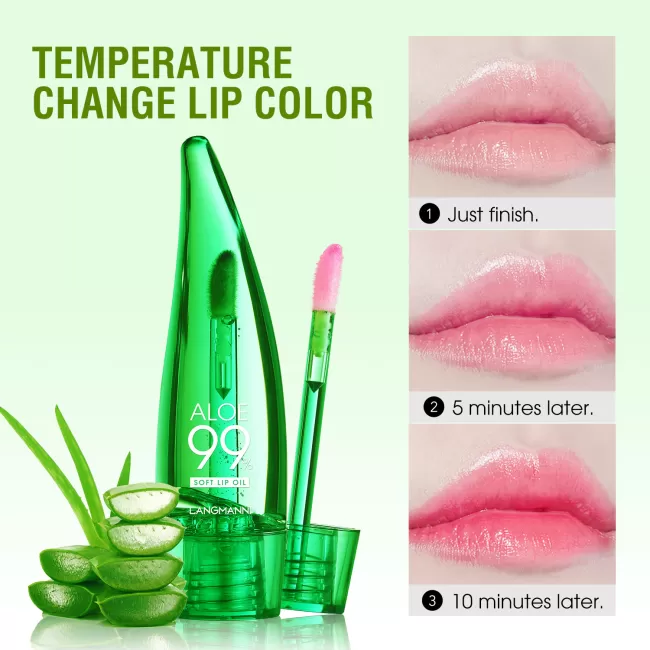Langmanni Aloe Soft Lip Gloss & Gel Lipstick Langmanni Aloe Soft Lip Gloss & Gel Lipstick