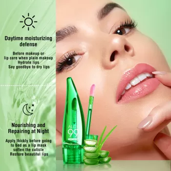 Langmanni Aloe Soft Lip Gloss & Gel Lipstick Langmanni Aloe Soft Lip Gloss & Gel Lipstick