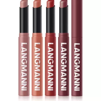 Langmanni Matte Lipstick - 12 Colors Rotation Type Langmanni Matte Lipstick - 12 Colors Rotation Type