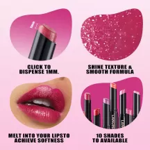 Langmanni Lipstick Oblique Rotating 10 Colors