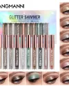 Langmanni Liquid Eyeshadow Set - 10 Colors