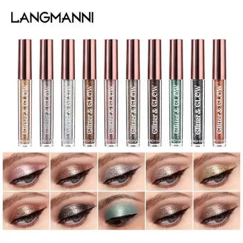 Langmanni Liquid Eyeshadow Set - 10 Colors Langmanni Liquid Eyeshadow Set - 10 Colors