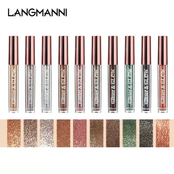 Langmanni Liquid Eyeshadow Set - 10 Colors Langmanni Liquid Eyeshadow Set - 10 Colors