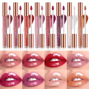 Langmanni Lip Gloss - Sparkle 8 Colors Langmanni Lip Gloss - Sparkle 8 Colors